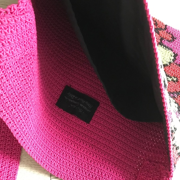 Lorenza Gandaglia "SOLEA" Handwoven Crossbody Messenger Bag - Picture 7 of 7